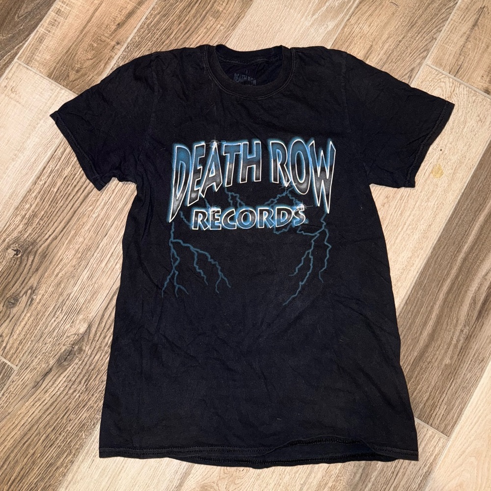 Death Row Records Black T-Shirt Men’s Small
